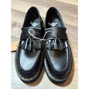 Dr. Martens Adrian Black Leather Platform Loafers (New without box)
